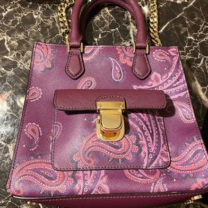 Paisley Purple Michael Kors Purse